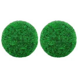 zestaw-2-kul-sztucznego-bukszpanu-polietylen-zielony-o-27-cm
