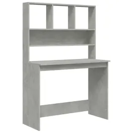 biurko-z-polkami-trwale-drewnopochodne-szarosc-betonu-102x45x148-cm