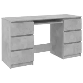 biurko-komputerowe-drewnopochodne-szarosc-betonu-140x50x77-cm-z-6-szuflad