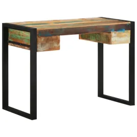 biurko-vintage-z-odzyskanego-drewna-110x50x77cm-roznokolorowe-2-szufla