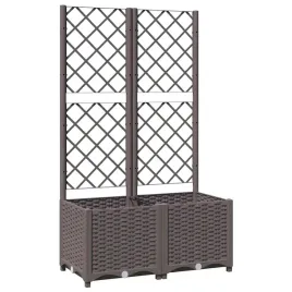 donica-ogrodowa-z-kratka-do-roslin-pnacych-pp-brazowa-80x40x136-cm