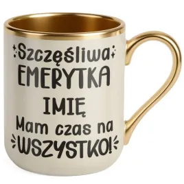 kubek-premium-zloty-ecru-personalizowany-z-okazji-emerytury