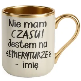 kubek-premium-zloty-ecru-personalizowany-z-okazji-emerytury