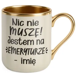 kubek-premium-zloty-ecru-personalizowany-z-okazji-emerytury