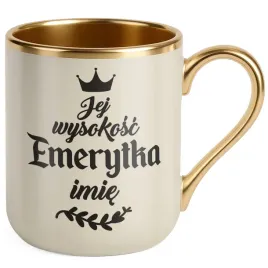 kubek-premium-zloty-ecru-personalizowany-z-okazji-emerytury