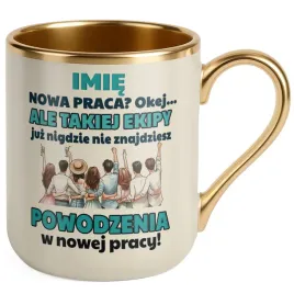 kubek-premium-zloty-ecru-personalizowany-pozeganie-odejscie-z-pracy