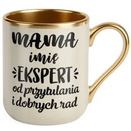 kubek-premium-zloty-ecru-personalizowany-dzien-matki-dla-mamy