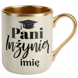 kubek-premium-zloty-ecru-personalizowany-pani-inzynier