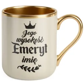 kubek-premium-zloty-ecru-personalizowany-z-okazji-emerytury-dla-emeryta