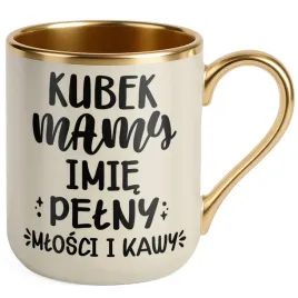 kubek-premium-zloty-ecru-personalizowany-dzien-matki-dla-mamy