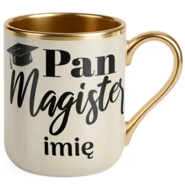 kubek-premium-zloty-ecru-personalizowany-pan-magister