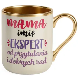 kubek-premium-zloty-ecru-personalizowany-dzien-matki-dla-mamy