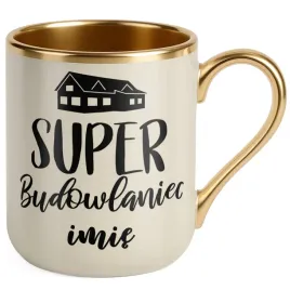 kubek-premium-zloty-ecru-personalizowany-super-budowlaniec