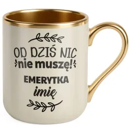 kubek-premium-zloty-ecru-personalizowany-z-okazji-emerytury
