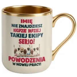 kubek-premium-zloty-ecru-personalizowany-pozeganie-odejscie-z-pracy