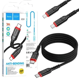 kabel-usb-c-do-usb-c-szybkie-ladowanie-transfer-danych-pd-qc-60w-3a-hoco-1m