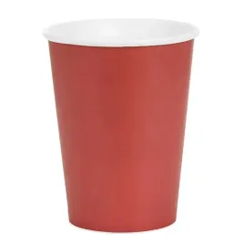 kubeczki-papierowe-monokolor-czerwony-ciemny-partydeco-250-ml-6-szt