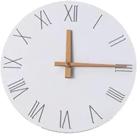 zegar-scienny-bialy-cyfry-rzymskie-30-cm