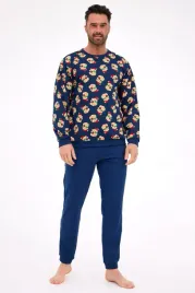 cornette-pizama-meska-dluga-457-293-teddy-s
