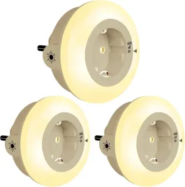 emotionlite-lampka-nocna-z-czujnikiem-zmierzchu-do-gniazdka-2700k-3-sztuki
