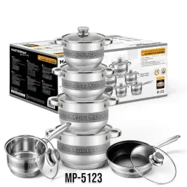 zestaw-garnkow-ze-stali-nierdzewnej-masterpan-12-szt-indukcja-wzorek