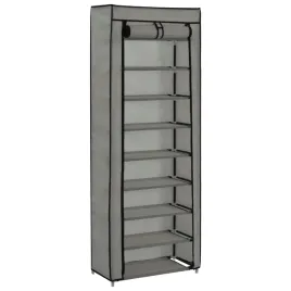 organizer-na-buty-z-8-polkami-i-pokrowcem-szary-57x29x162-cm