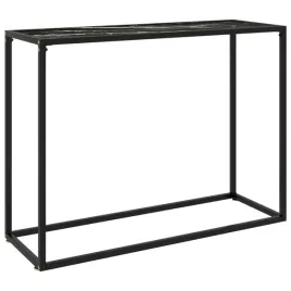 stolik-konsolowy-czarny-100-x-35-x-75-cm-hartowane-szklo-stal-malowana