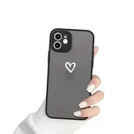 etui-iphone-12-newseego-czarne-matowe-z-sercem-slim-i-elastyczne