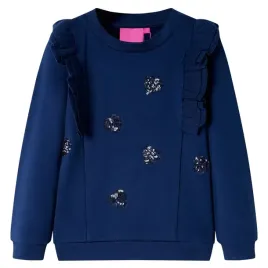 granatowa-bluza-dziecieca-104-3-4-lata-z-falbankami-i-serduszkami