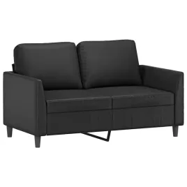 czarna-2-osobowa-sofa-z-sztucznej-skory-140-x-77-x-80-cm