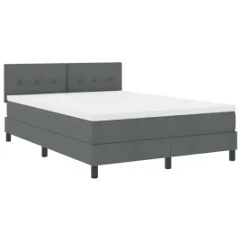 lozko-sprezynowe-z-materacem-ciemno-szary-160-x-200-cm-tkanina