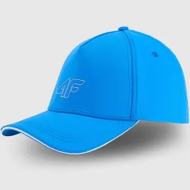 czapka-4f-uniseks-baseballowka-sportowa-z-daszkiem-kaszkietowka-niebieska