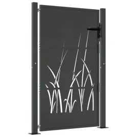 brama-ogrodowa-z-galwanizowanej-stali-antracytowa-105-x-130-cm