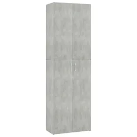 szafa-biurowa-minimalistyczna-z-5-polkami-szarosc-betonu-60x32x190-cm