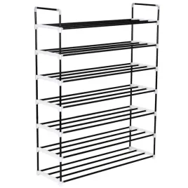 stojak-na-buty-z-metalu-i-plastiku-7-polek-czarny-91x29x133-cm