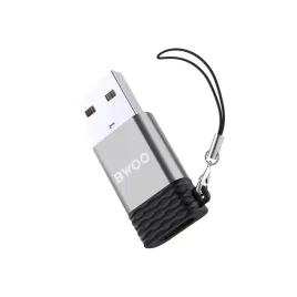 bwoo-przejsciowka-adapter-bz-38-usb-c-usb-szary-otg