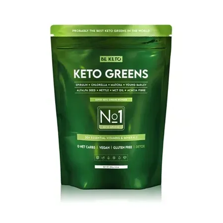 BeKeto Keto Greens - Zielony koktajl (250g)