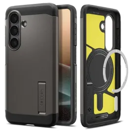 spigen-futeral-tough-armor-kompatybilny-z-magsafe-do-samsung-s26-gunmetal