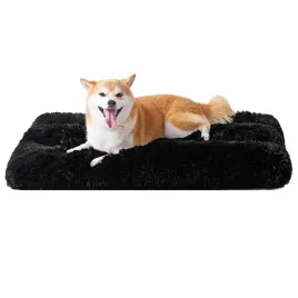 legowisko-dla-psa-puszyste-miekkie-poduszka-materac-duze-90x60-cm-czarne-qv