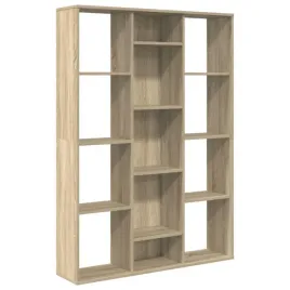 regal-z-13-polkami-dab-sonoma-100x24x140-cm