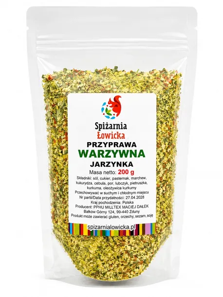 Przyprawa warzywna JARZYNKA 200g - Spiżarnia Łowicka