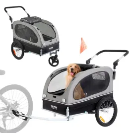 przyczepka-rowerowa-dla-psa-2w1-skladana-40kg-wozek-spacerowy