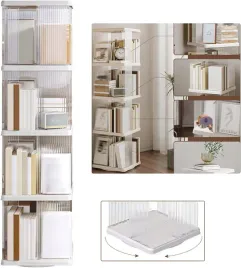 jaogaus-regal-obrotowy-360-na-ksiazki-4-poziomy-bialy-1355-cm