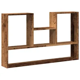 polka-scienna-z-materialu-drewnopochodnego-stare-drewno-99x15x60-cm