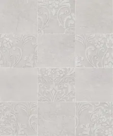 bezowa-tapeta-kafelki-ornament-rosliny-winylowa-do-kuchni-do-lazienki