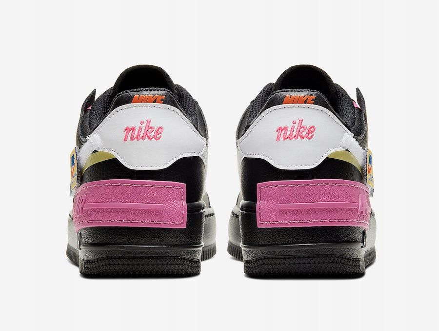 nike air force z różowym znaczkiem