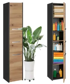 slupek-lazienkowy-szafka-stojaca-30cm-antracyt-artisan-3-drzwi-6polek-regal