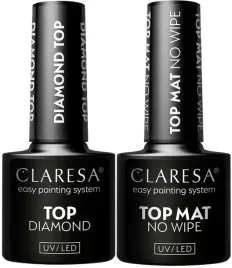 claresa-zestaw-top-matt-no-wipe-top-diamond-bez-warstwy-dyspersyjnej