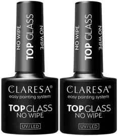 2-x-claresa-top-glass-no-wipe-5g-z-efektem-mokrych-paznokci-super-blask