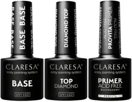 zestaw-claresa-primer-baza-hybrydowa-top-diamond-wytrzymala-stylizacja